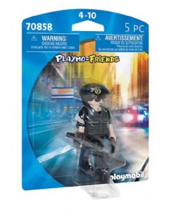 PLAYMOBIL PLAYMO-FRIENDS - POLICIER #70858